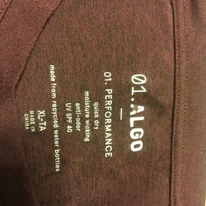 01.Algo (StitchFix) Performance Tee, XL, Tall